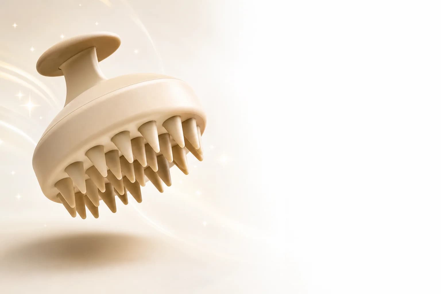 ScalpGlow Silicone Massager Brush